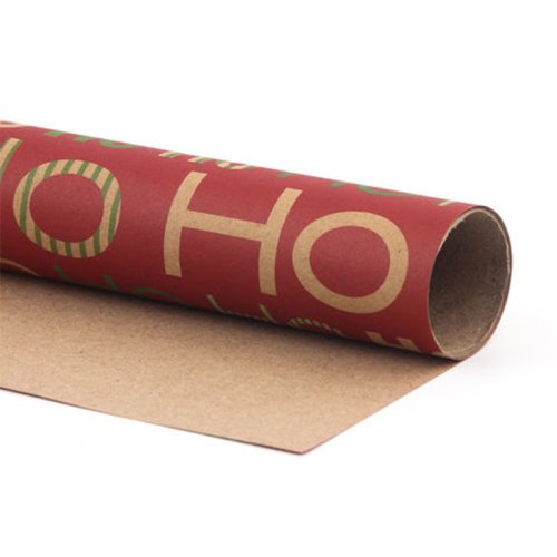  New Christmas Gift Wrapping Paper Retro Yellow Kraft Paper Gift Box Packaging DIY Paper Wholesale