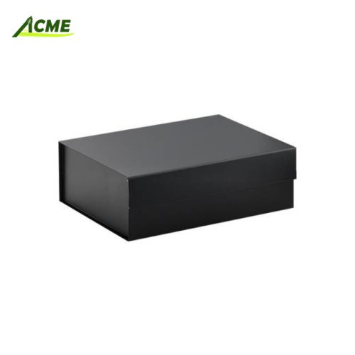 Wholesale Foldable Black Multi Size Packaging Food Chocolate Cardboard Gift Box