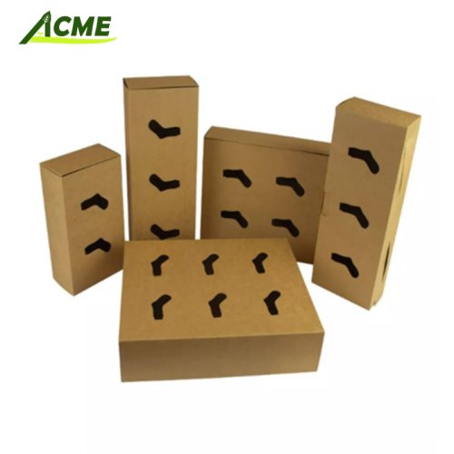 ACME255 Recycle socks boxes paper socks packaging storage box