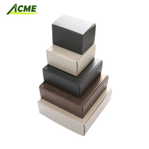 A192 High Quality Square Small Gift Box Custom Folding Shipping Mailer Box For Cosmetic Gift Packaging