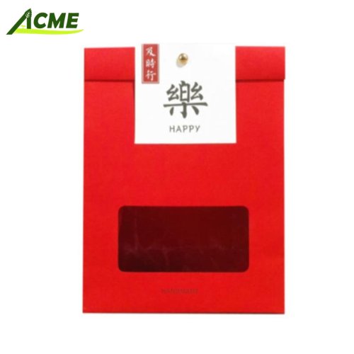 A253 Resealable Matte Black Kraft Paper Stand Up Pouch Bags With Clear Window