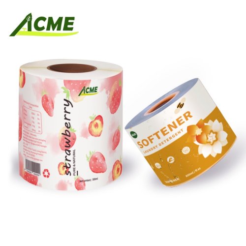 Custom Waterproof Label Stickers Cold Stamping Logo Customize Label Stickers for Bottle Packaging
