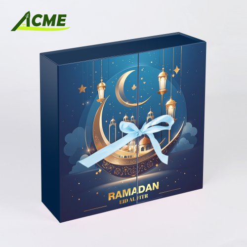 Custom 2025 Luxury Ramadan And Eid Decoration Kids Countdown 30 Days Ramadan Advent Calendar  Box