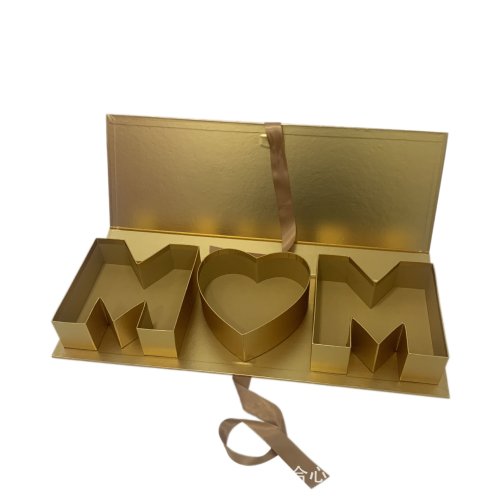 Supplier Stock Mother's Day MOM Gift Flower Box with Ribbon For Florist